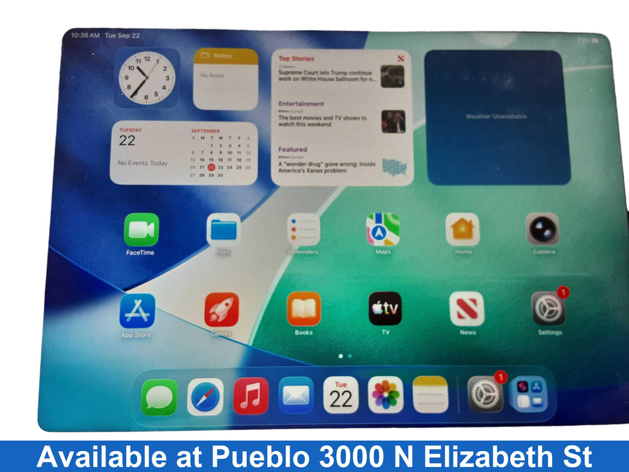Apple A2696__ipad 10th Gen Blue Tablet