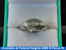 Men's Ring - White Gold 14k (.585) 10.72 grams Size 8.5