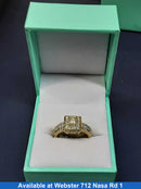 Women's Ring - Yellow Gold 14k (.585) 6.4 grams Size 4.5