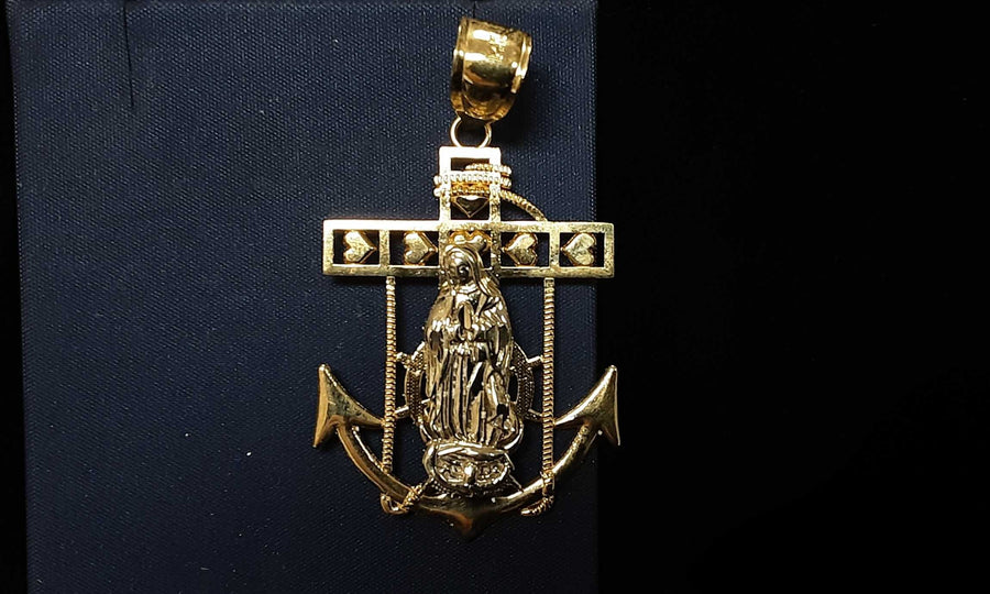 Religious Pendant - Yellow Gold 14k (.585) 6.6 grams