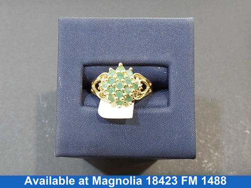 Women's Ring - Yellow Gold 14k (.585) 3.3 grams Size 6