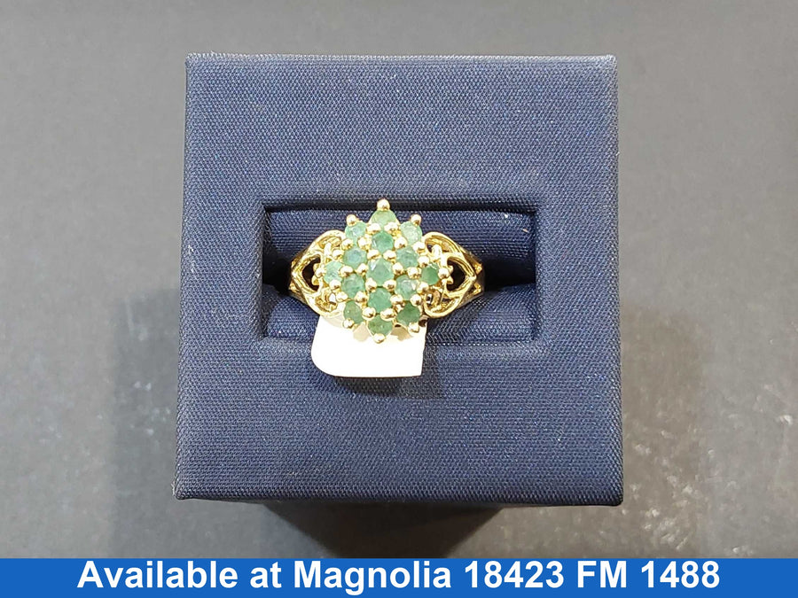 Women's Ring - Yellow Gold 14k (.585) 3.3 grams Size 6