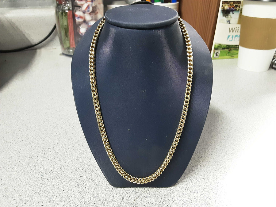 Fox Tail Chain - Yellow Gold 10k (.417) 15.7 grams 22 inch
