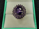 Women's Ring - White Gold 14k (.585) 5 grams Size 7.5