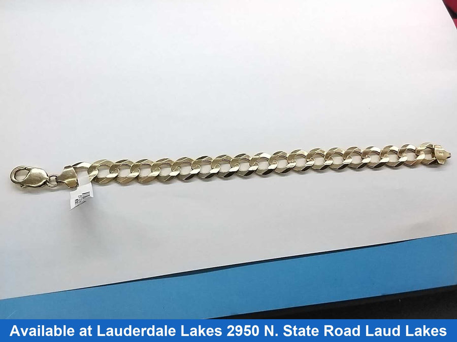 Bracelet - Yellow Gold 10k (.417) 25.3 grams 8 inch