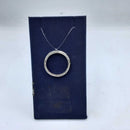 Diamond Pendant - White Gold 10k (.417) 1.3 grams