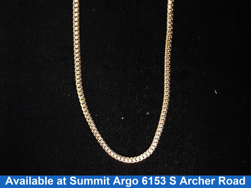 Cuban Link Chain - Yellow Gold 14k (.585) 29.8 grams 24 inch