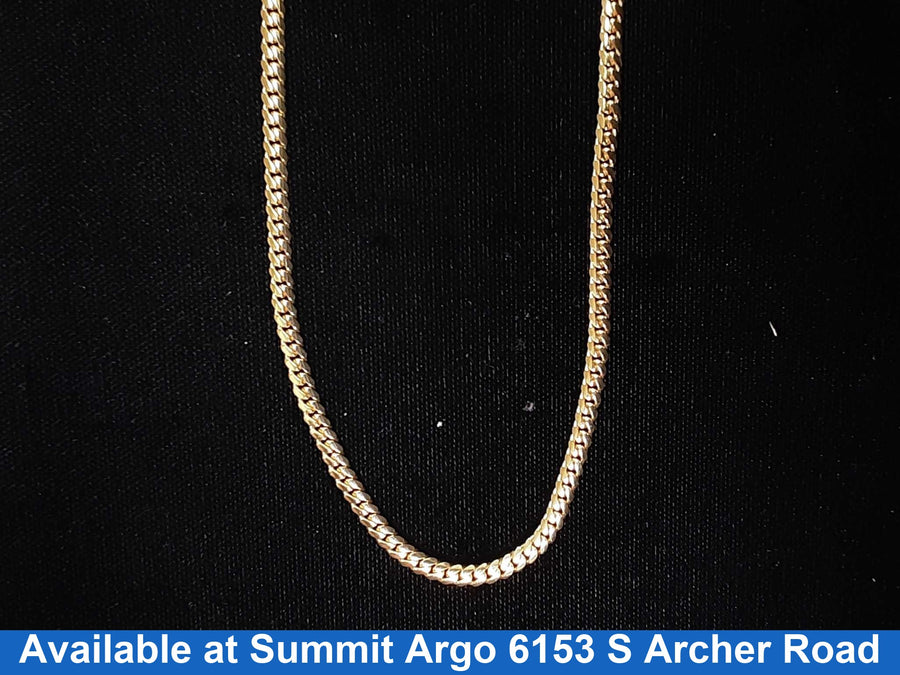 Cuban Link Chain - Yellow Gold 14k (.585) 29.8 grams 24 inch
