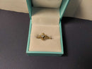 Women's Ring - Solitaire - Yellow Gold 10k (.417) 2.2 grams Size 9.5