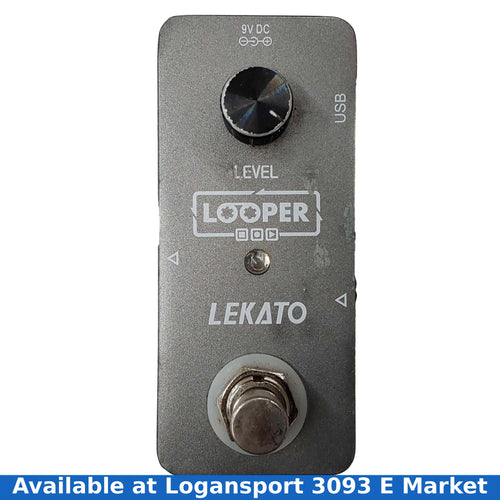 Lekato Looper Gray Midi Foot / Pedalboard Controller