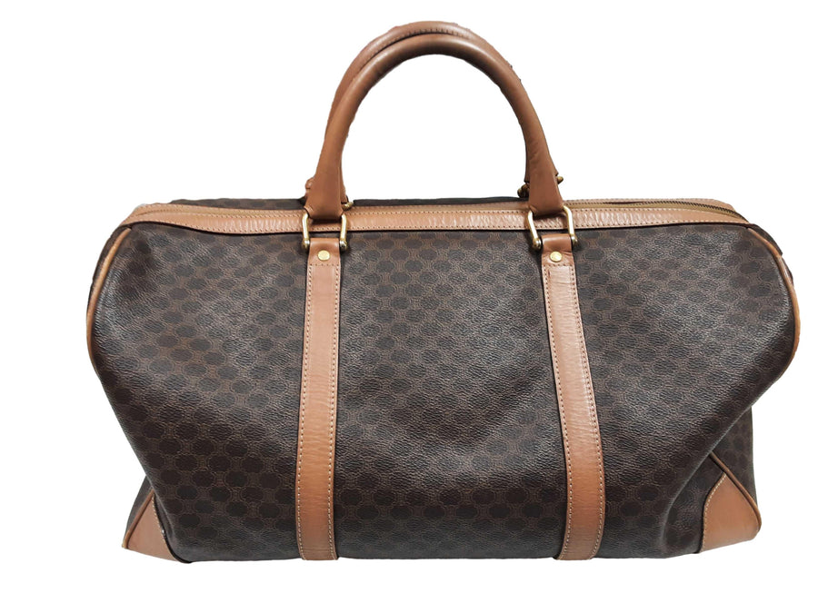 Celine Celine Macadam Boston Brown Purse / Handbag
