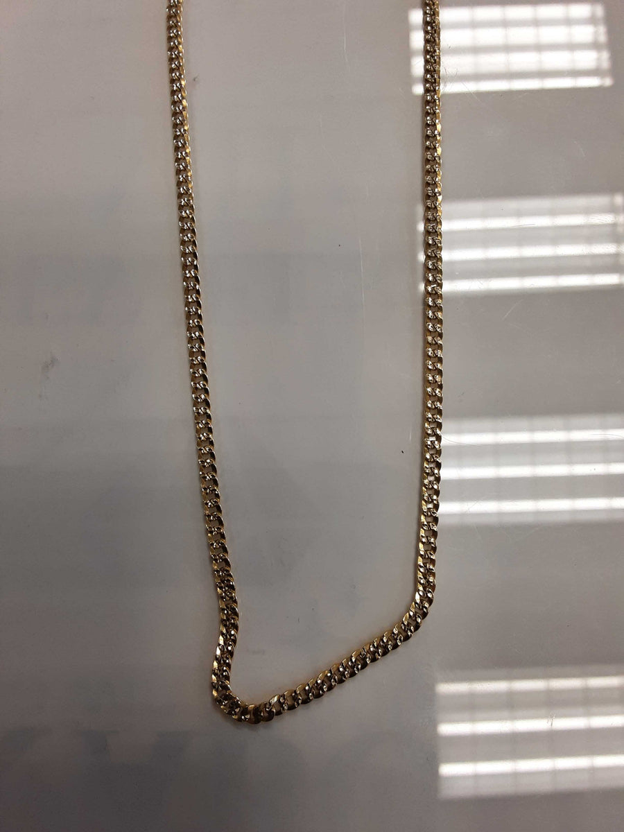 Cuban Link Chain - Yellow Gold 14k (.585) 14.2 grams 20 inch