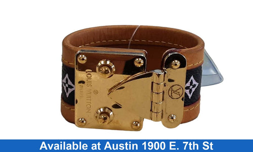 Louis Vuitton Vintage Clasp Cuff Beige / Tan Other Collectible