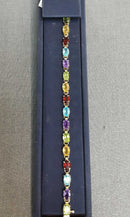 Tennis Bracelet - Yellow Gold 10k (.417) 8.1 grams 6 inch