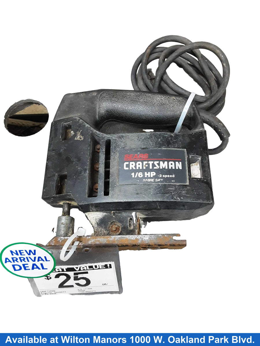 Craftsman 315.171400 Black Corded Reciprocating Saw
