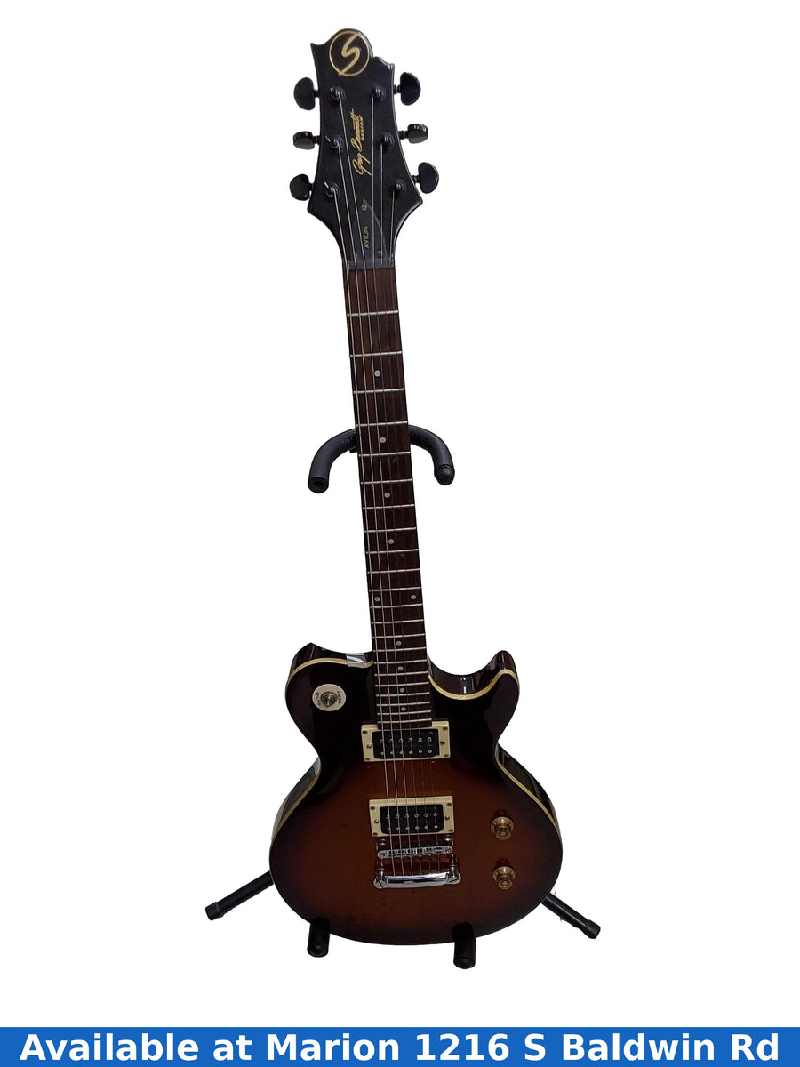 Greg Bennett Avion Brown Electric Classic Guitar