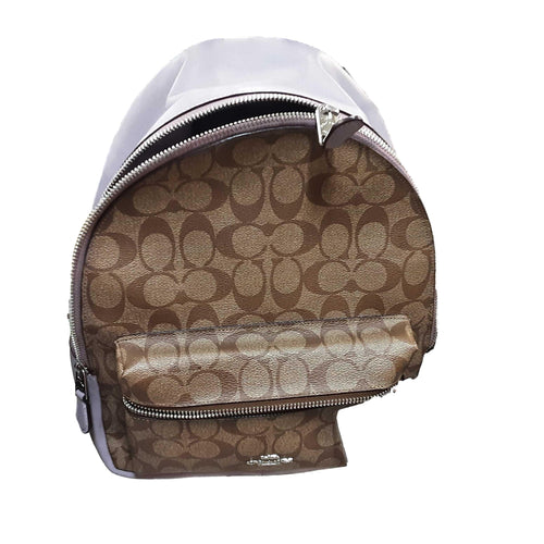 Coach Nf1921f32200 Purple Purse / Handbag