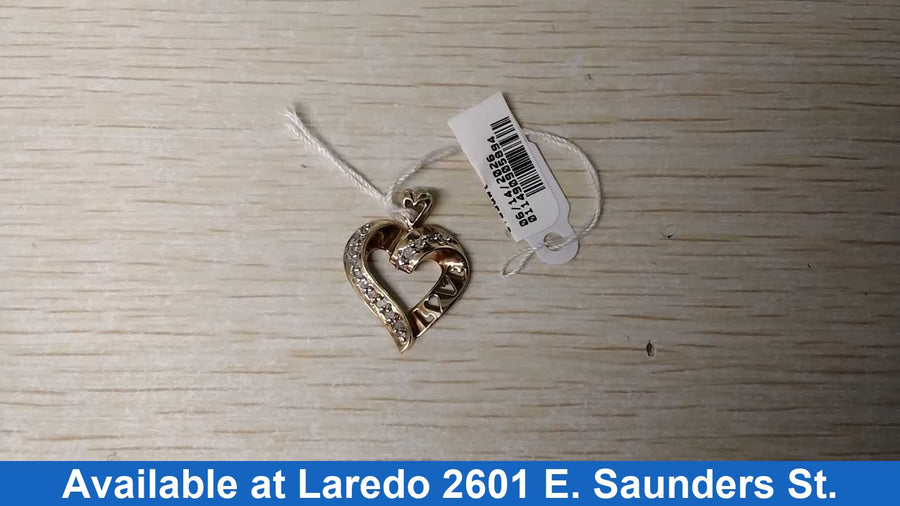 Symbol Pendant - Yellow Gold 10k (.417) 2 grams