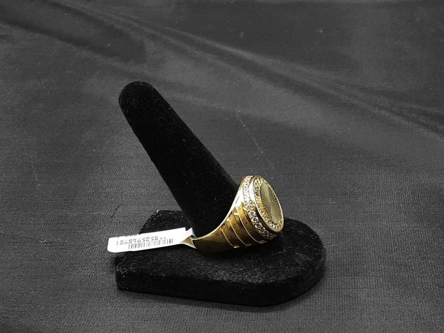 Men's Ring - Yellow Gold 14k (.585) 6.6 grams Size 11