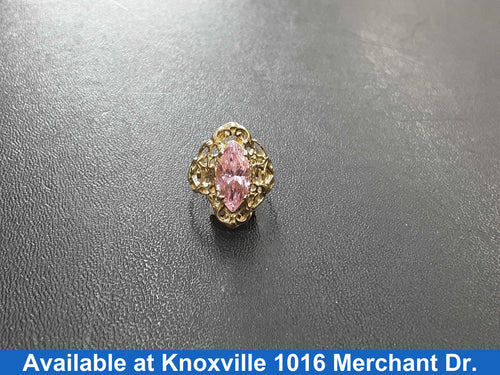 Women's Ring - Yellow Gold 10k (.417) 4.5 grams Size 6