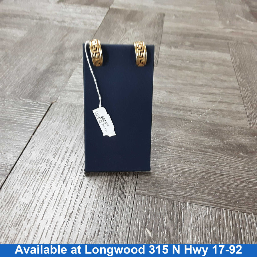 Filigree Earrings - Yellow Gold 14k (.585) 5.8 grams