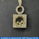 Diamond Pendant - White Gold 14k (.585) 7.2 grams