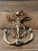 Religious Pendant - Yellow Gold 10k (.417) 3.6 grams