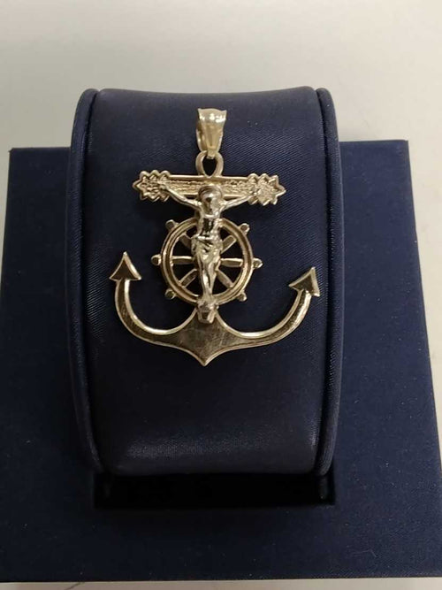 Religious Pendant - Yellow Gold 14k (.585) 5.7 grams