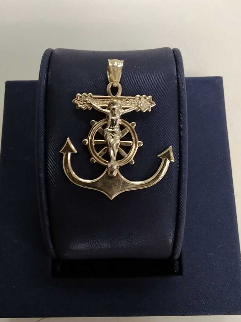 Religious Pendant - Yellow Gold 14k (.585) 5.7 grams