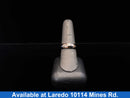 Ring - Wedding Band - White Gold 14k (.585) 6.9 grams Size 8