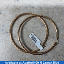 Bangle Earrings - Yellow Gold 14k (.585) 6.1 grams