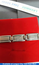 Bracelet - Stainless 61.3 grams 9 inch