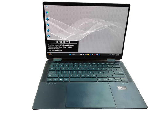 Hp Spectre X360 2-in-1 Laptop Intel Core I7 - 14th Generation - Evo Platform 16 Gb 1 Tb Blue Laptop
