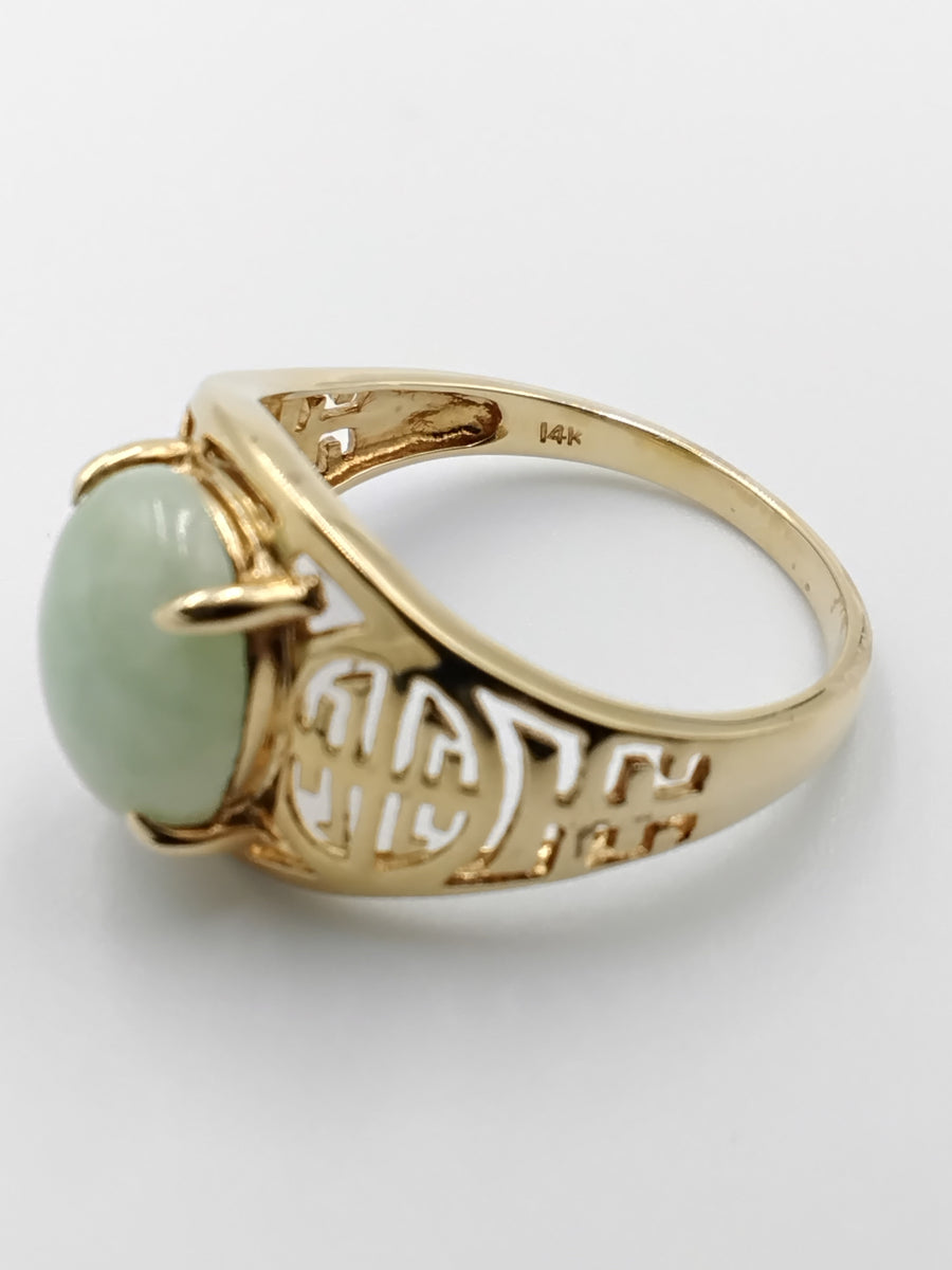 Women's Ring - Yellow Gold 14k (.585) 3.9 grams Size 8