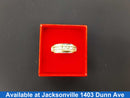 Ring - Wedding Band - White Gold 10k (.417) 7.4 grams Size 12