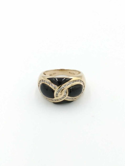 Women's Ring - Yellow Gold 14k (.585) 7.8 grams Size 7