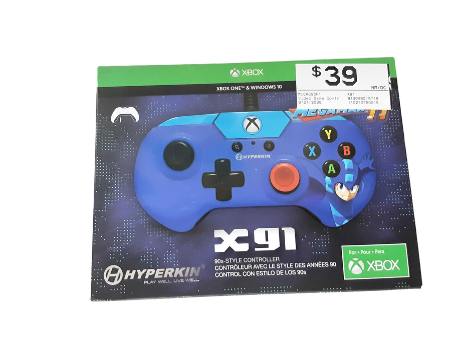 Microsoft X91 Blue Gaming Controller