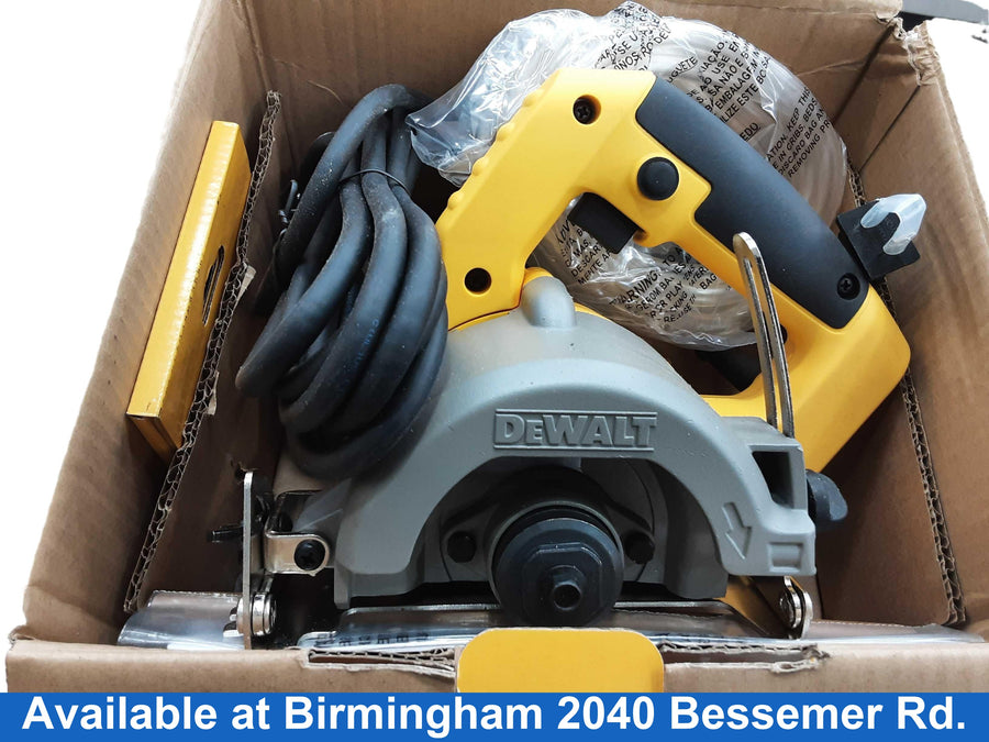 Dewalt Dwc860w Yellow Corded Tile Saw