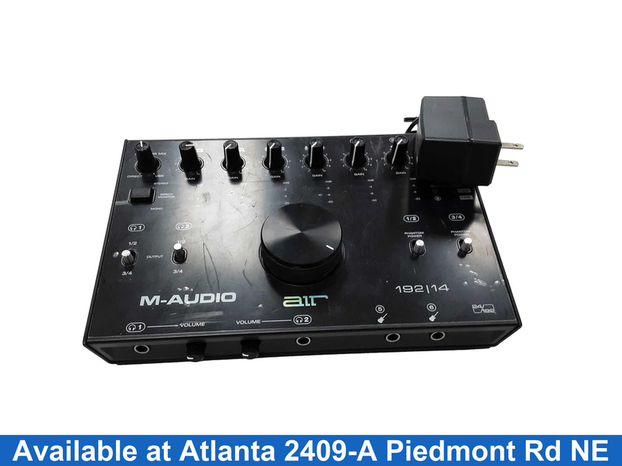 M-audio Air 192 14 Black Classic Audio Interface