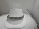 Bangle Bracelet - White Gold 14k (.585) 20.82 grams 8 inch