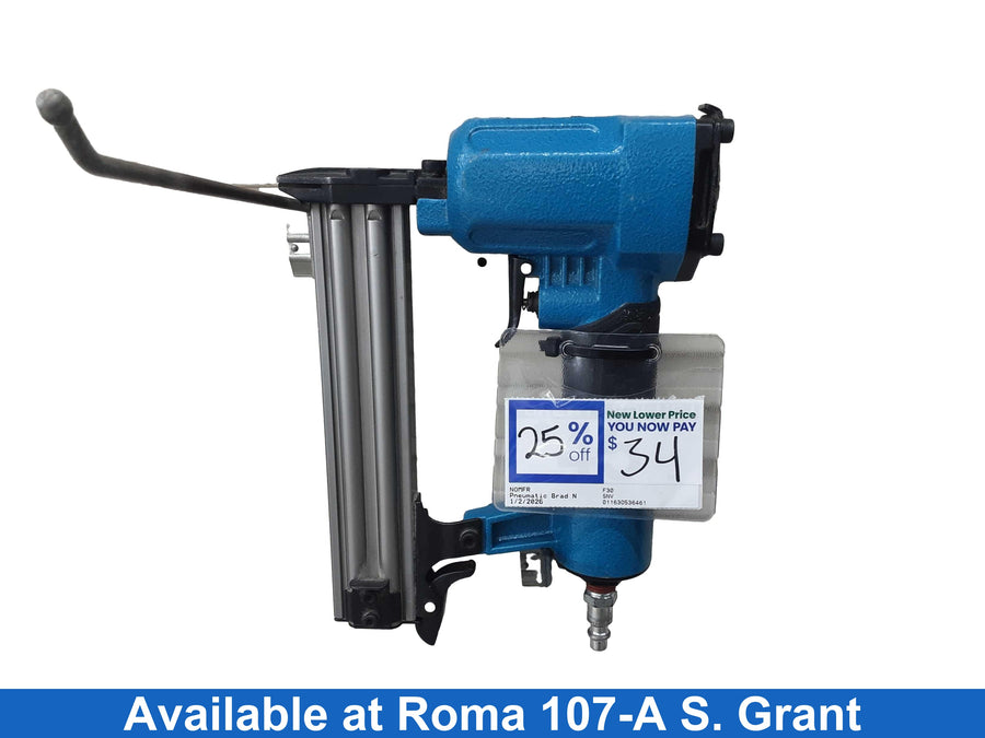 F30 Blue Pneumatic Brad Nailer
