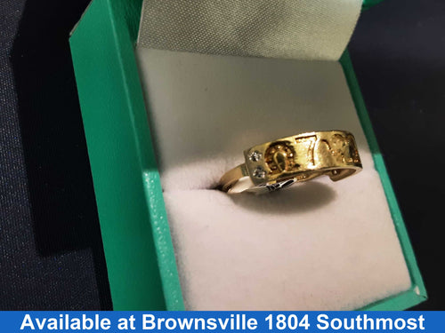 Women's Ring - Yellow Gold 10k (.417) 1.5 grams Size 7