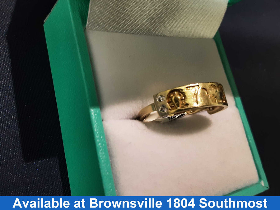 Women's Ring - Yellow Gold 10k (.417) 1.5 grams Size 7