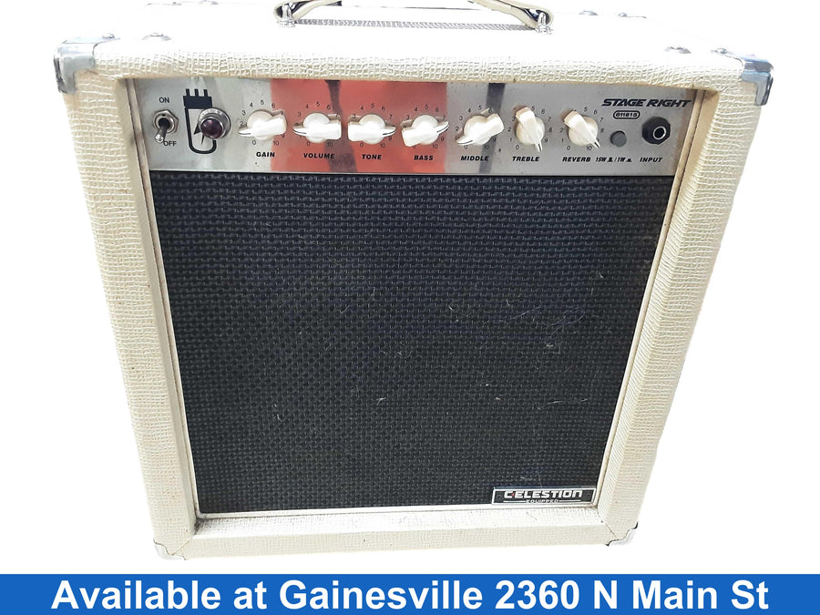 Monoprice Stage Right Beige / Tan Guitar Amplifier