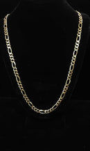 Figaro Chain - Yellow Gold 14k (.585) 22.4 grams 22 inch