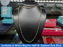 Rope Chain - Yellow Gold 10k (.417) 8.7 grams 20 inch