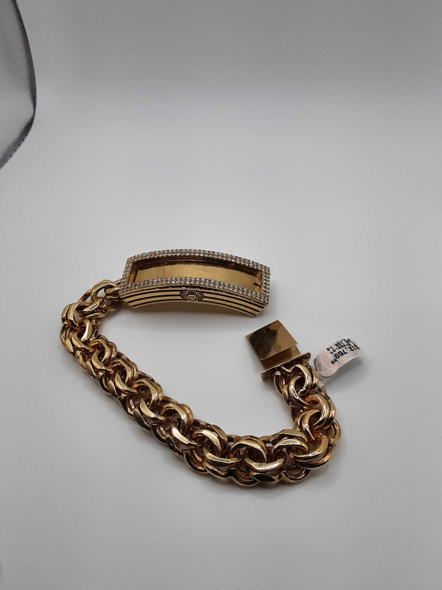 Bracelet - Yellow Gold 10k (.417) 128.1 grams 7 inch