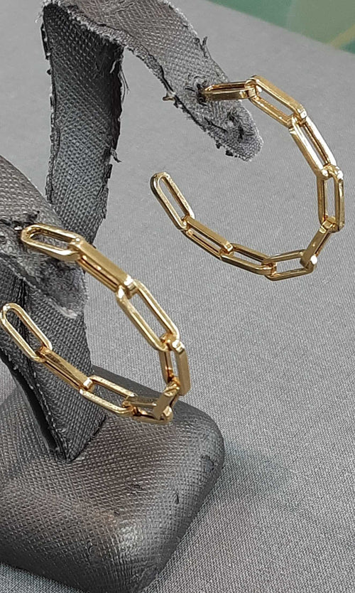 Hoop Earrings - Yellow Gold 10k (.417) 2 grams