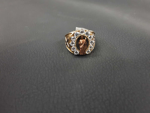 Men's Ring - Yellow Gold 10k (.417) 4 grams Size 7.5