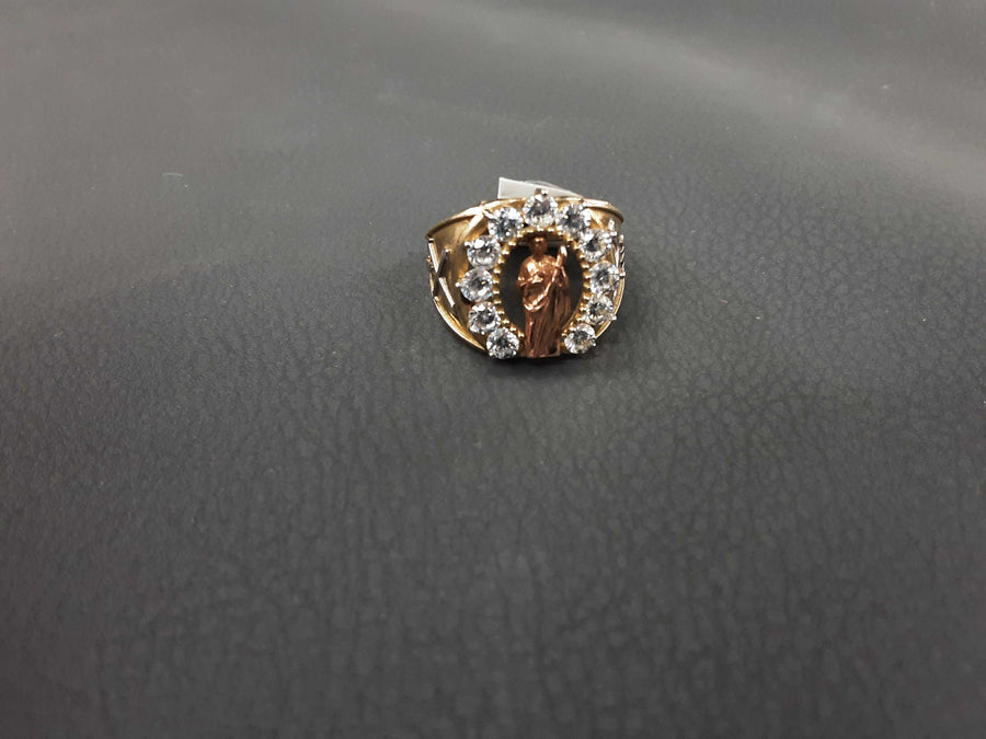 Men's Ring - Yellow Gold 10k (.417) 4 grams Size 7.5